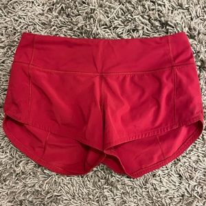 RARE LULULEMON Speed up shorts 2.5 inch